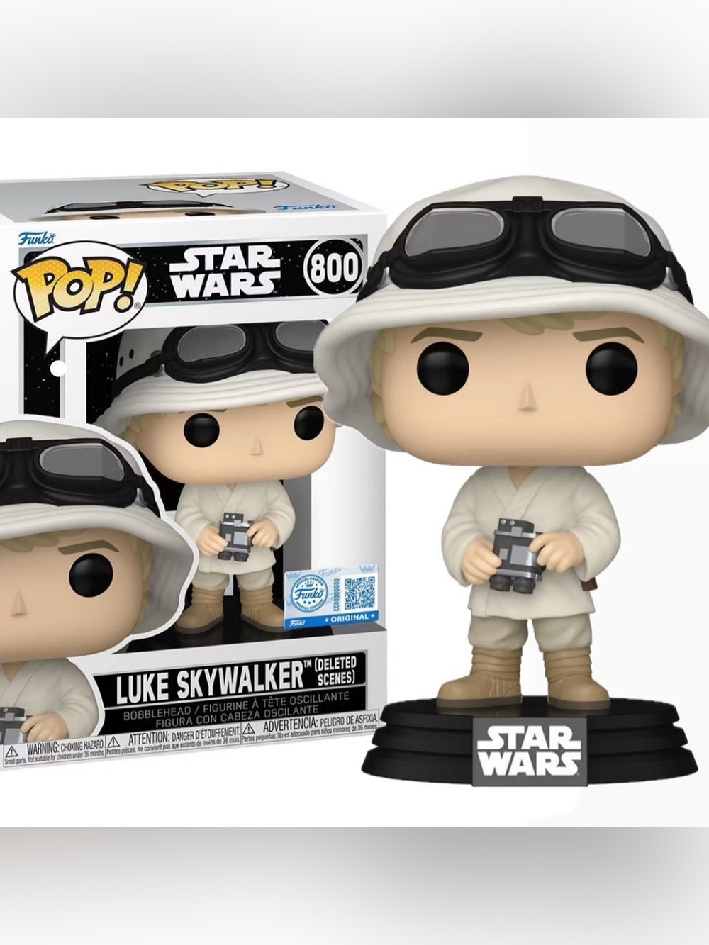 Star Wars: Luke Skywalker (Deleted Scenes) #800 Funko Pop! vinyl figure